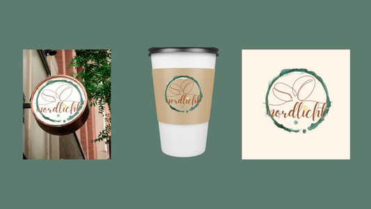 Vom Kaffeefleck zum Markenbild – mein Übungsprojekt für das Café Nordlicht