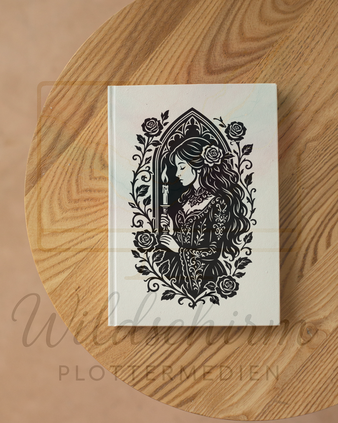 Die Rosenlady mit Kerze – Dark Romance Silhouette