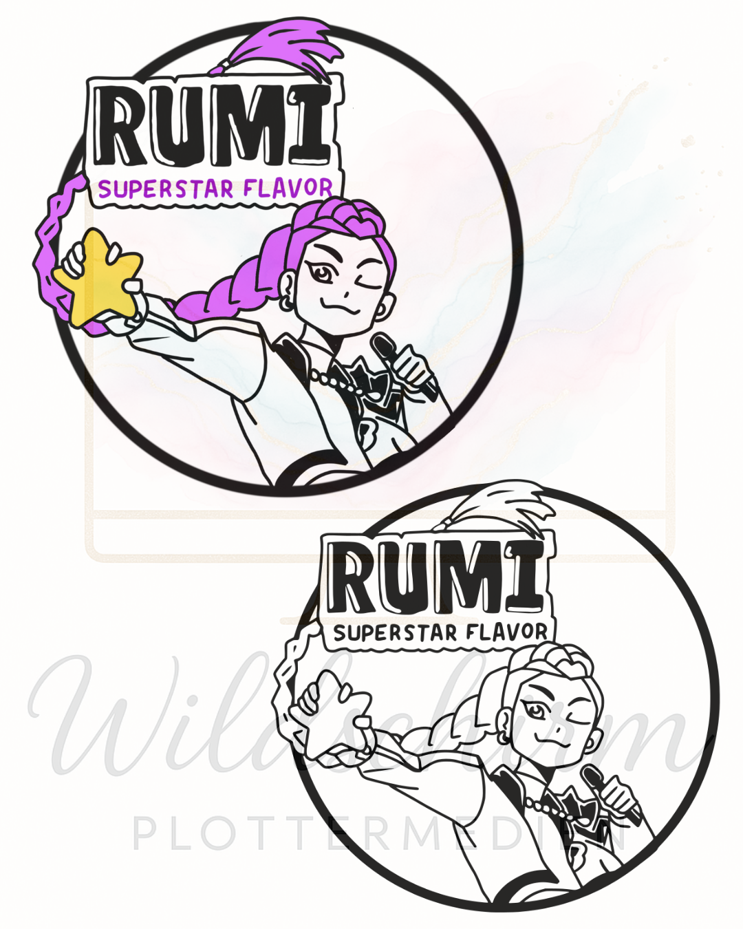 K-Pop Demon Hunters – Iconic Cup Designs