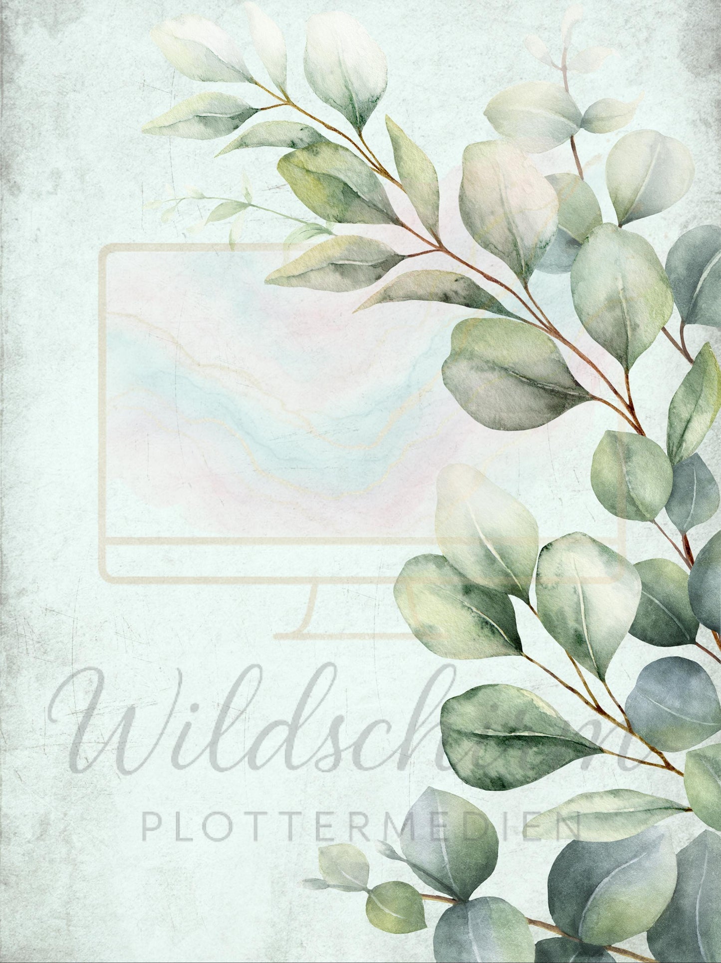 Herbarium Vorlage Eukalyptus | A4 Druckvorlage Print Design 3 Seiten | Mein Herbarium My Herbarium PDF