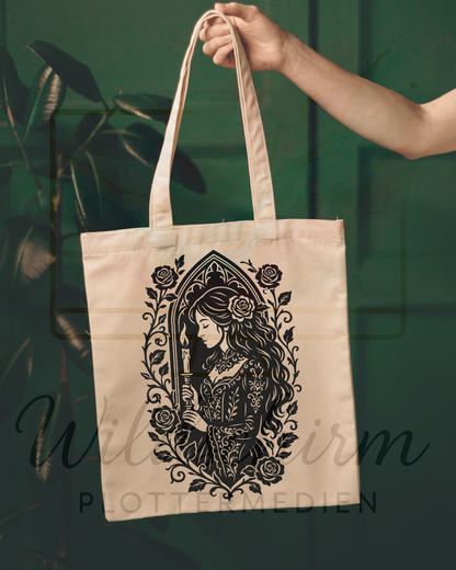 Die Rosenlady mit Kerze – Dark Romance Silhouette