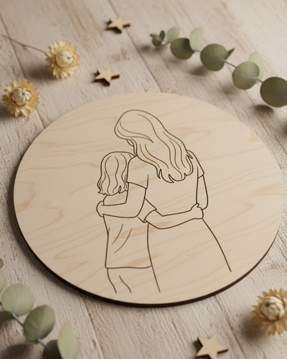 Mama & Kinder Rückenprint – Plotterdatei Bundle