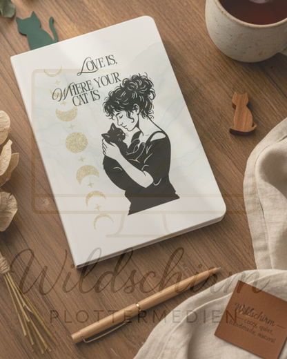 kalender a5 liegt auf den tisch 